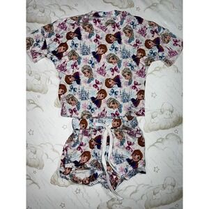 Little Munchkin Bamboo Ice Princess Frozen Lounge set 2T NIB